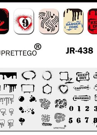 Якісна пластина для стемпинга нігтів манікюру пластина для стемпінгу нігтів манікюру