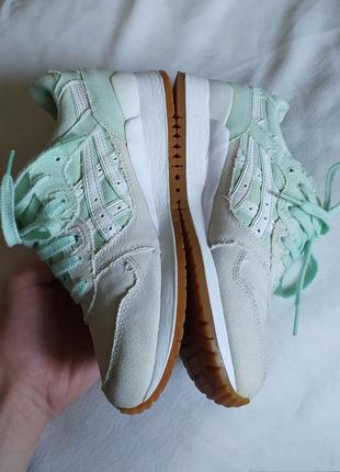 Крутые женские кроссовки asics gel lyte 3 canvas mint 5 air max boost оригинал асикс4 фото