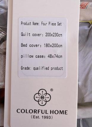 Сатиновое постельное бельё жатка 100% хлопок евро размер,  простынь на резинке10 фото