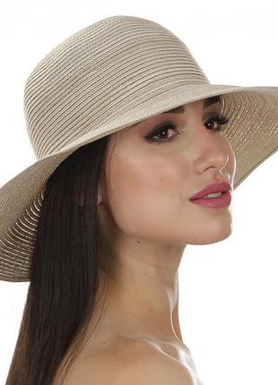 Річна капелюх від сонця - 039-10 бежевий