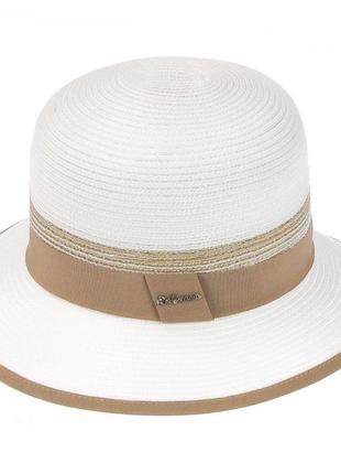Женская летняя шляпка с маленьким полем - 103-02.102 фото