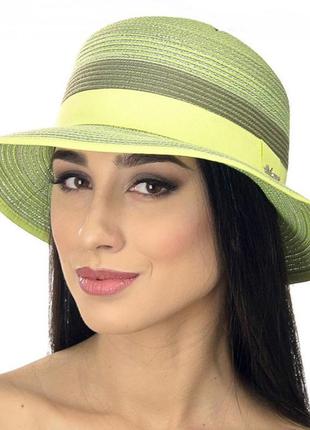 Жіноча літнє капелюшок з маленьким полем - 103-28