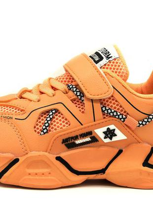 Кросівки для дівчинки fzd оранжевий (fb010 orange (32 (19,5 см))