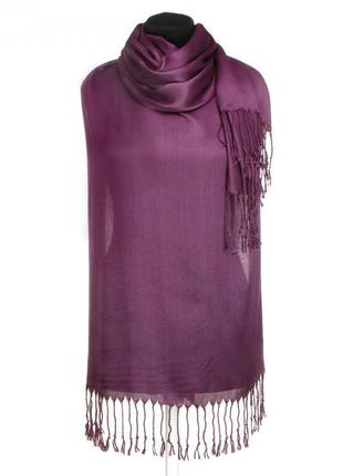 Женский однотонный шарф - 181502.001 цвет 46