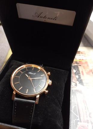 Женские мужские часы унисекс италия antoneli бренд.2 фото