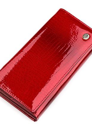 Гаманець жіночий st leather 18395 (s3001a) красивий червоний