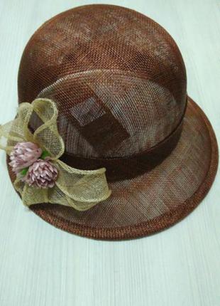 Летняя шляпка "берислава" - 137-53 фото