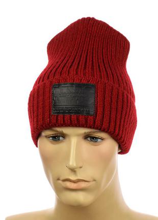 Чоловіча молодіжна шапка "new york" червоний