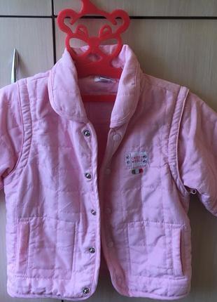 Курточка,куртка від chicco 86р