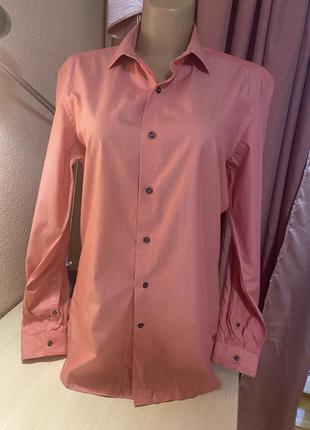 Шикарна чоловіча сорочка next 16/41 slim fit