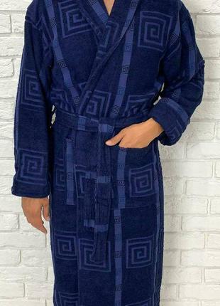 Чоловічий махровий халат