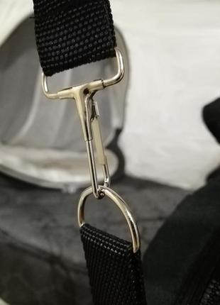 Сумка органайзер z&d для коляски серая с крючками на коляску (zdrowe dziecko, польша)9 фото