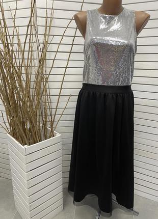 Ошатна сукня паєтки сукня з блискітками фатинова пишна спідниця