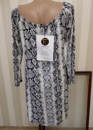 Сукня жіноча міді з довгими рукавами5 фото