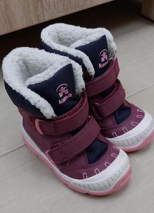 Зимові чоботи черевики сноубутсы kamik1 фото