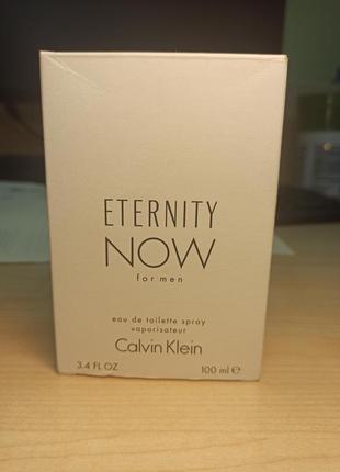 Туалетна вода calvin klein eternity now for men