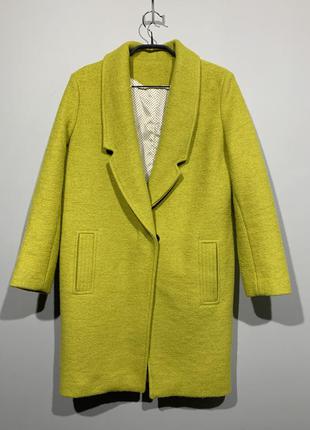 Шерстяное пальто размер xs/s3 фото