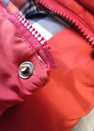 Зимняя куртка, терракотовая куртка, детская куртка8 фото
