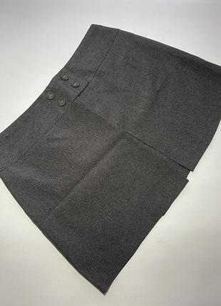 Юбка трапеция для девушки, короткая. 6