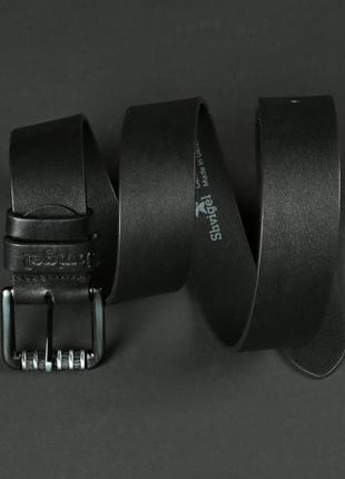 Ремінь shvigel джинсовий 11023 чорний