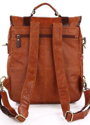 Рюкзак vintage 14166 коричневый4 фото