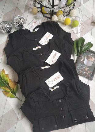 Хіт❗топ❗ стильний теплий лонгслів рубчик на кнопках▪️ водолазка на кнопках