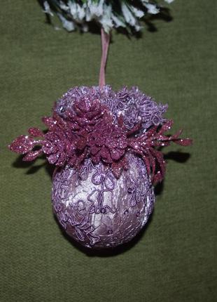 Новогодняя ёлочная игрушка