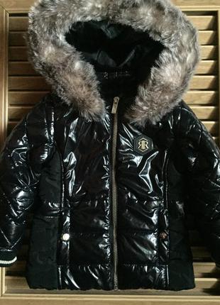 Куртка стьобаний демисезон river island 12-18m 86cm.