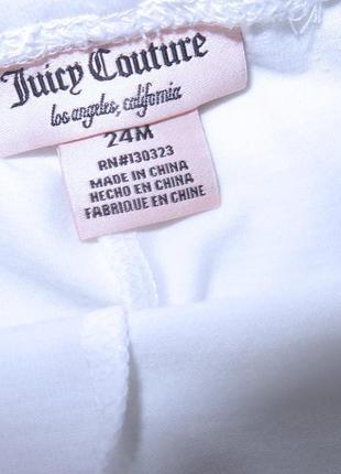 Костюм 2ка платье туника и- лосины леггинсы juicy couture на девочку 2 года6 фото