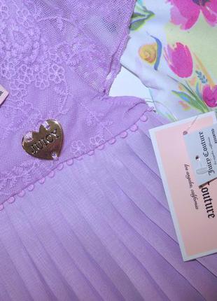 Костюм 2-ка платье туника и лосины леггинсы на девочку 18 месяцев juicy couture4 фото