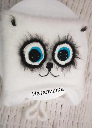 Шапочка котик2 фото