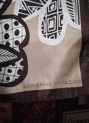 Adrienne vittadini шелковый шарф,29×137см2 фото