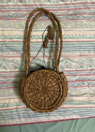 Сумка ручной работы плетёная