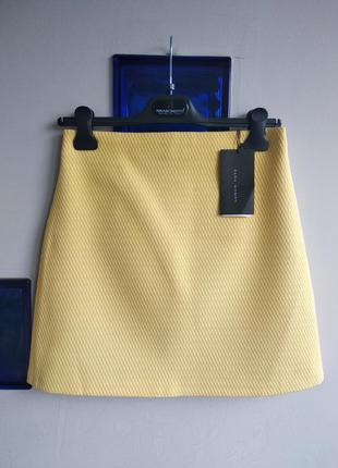 Роскошная фактурная  юбка в стиле 60-х р-р s zara3 фото