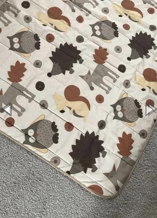 Стильне стеганное ковдру, килимок для малюків ідеальний подарунок новонародженому!
