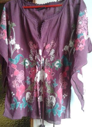 Блузочка марлевая супер легкая (в японском стиле)