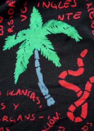 Рубашка  гавайская asos viscose гавайка (l-xl)5 фото
