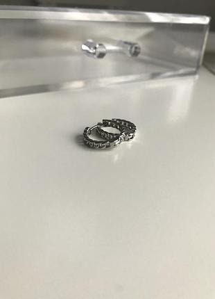 Серьги женские серебро
