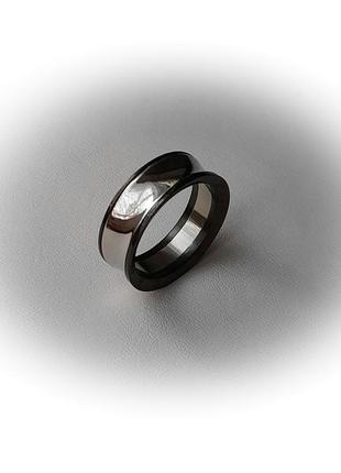 💍 17 ; 18.7 ; 19.5 ; 20.5 размер кольцо медицинская сталь унисекс хирургическая сталь