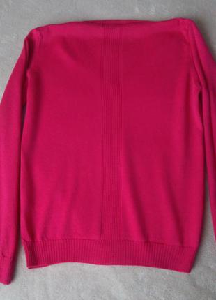 Джемпер з мериносової вовни пуловер шерстяной кофта свитер шерсть мериноса3 фото
