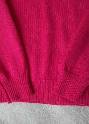 Джемпер з мериносової вовни пуловер шерстяной кофта свитер шерсть мериноса6 фото