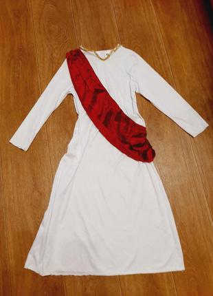 Римська Тога р. 7-9л 122-134 костюм новорічний карнавальний