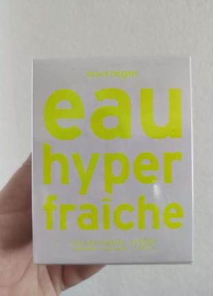 Туалетна вода courreges eau hyper fraiche4 фото