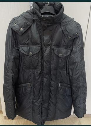 Мужская куртка пуховик trussardi