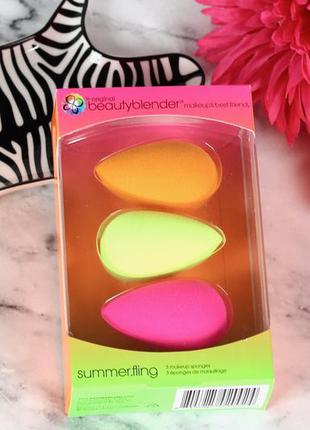 Набор beautyblender summer fling (sponge/3шт.)3 фото