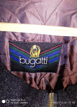 Пальто мужское шерстяное " bugatti " /пальто мужское шерстяное 100% " bugatti "7 фото