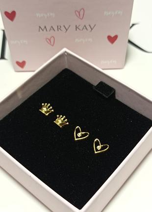 Серьги от мери кей. набор