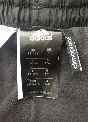 Штаны  зимние подростковые adidas на флисе5 фото