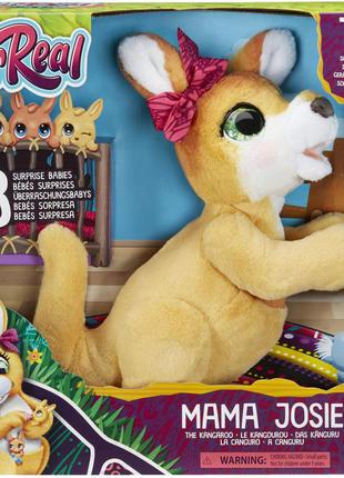 Интерактивная игрушка hasbro furreal mama josie милая кенгуру мама джози джоси джосі