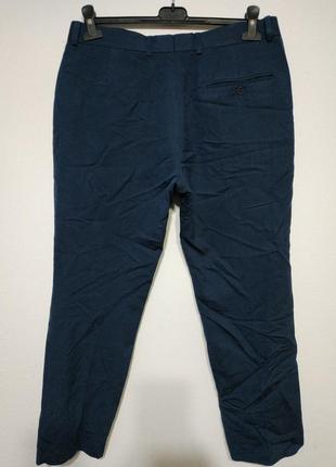 W33 w32 l28 шерсть штаны брюки класические синие zxc4 фото
